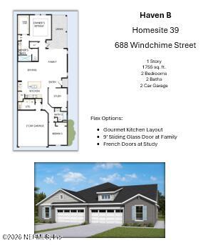 688 Windchime St, Yulee, FL 32097