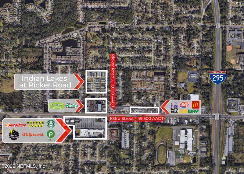 7619 Indian Lakes Dr #1-4, Jacksonville, FL 32210