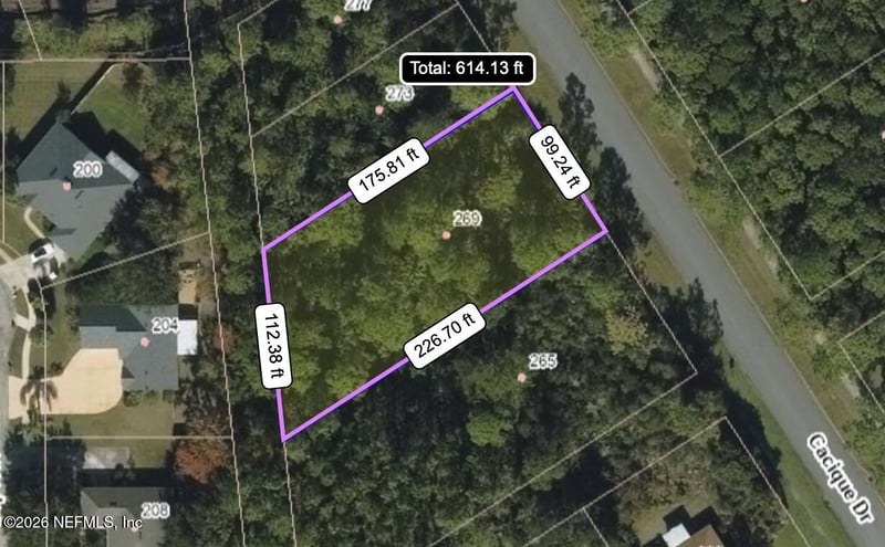 269 Cacique Dr, St Augustine, FL 32086