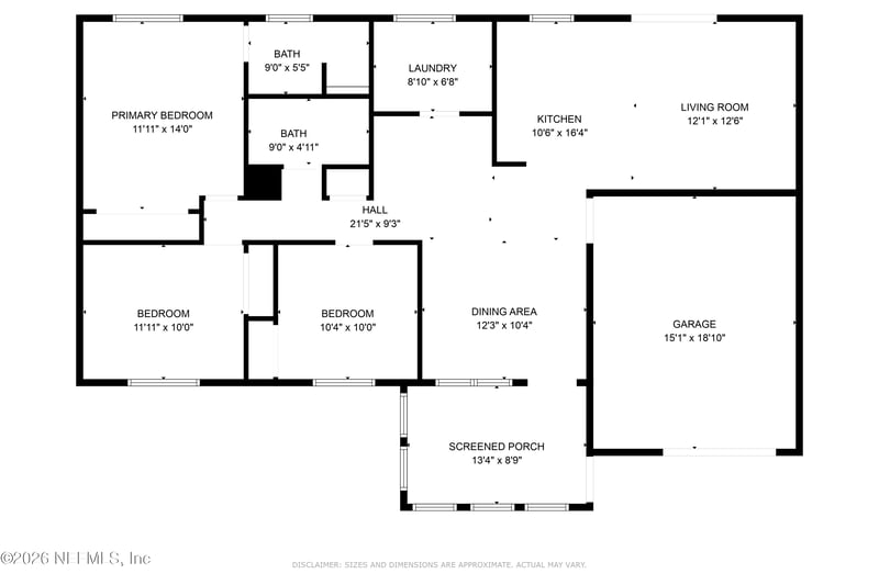 2734 Colonies Dr, Jacksonville Beach, FL 32250