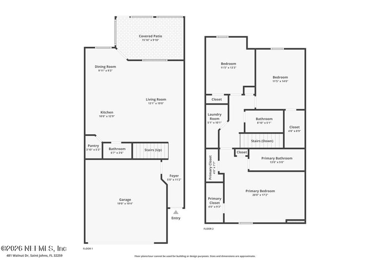 481 Walnut Dr, St Johns, FL 32259