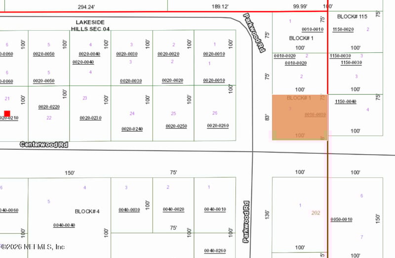 0 Parkwood Rd, Florahome, FL 32140