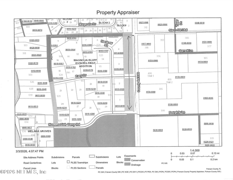 LOT 1 309 , Satsuma, FL 32189