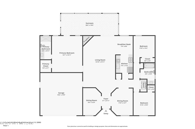 1532 Marsh Rabbit Way, Fleming Island, FL 32003