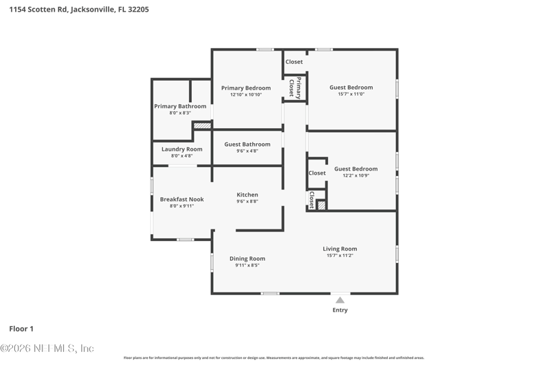 1154 Scotten Rd, Jacksonville, FL 32205