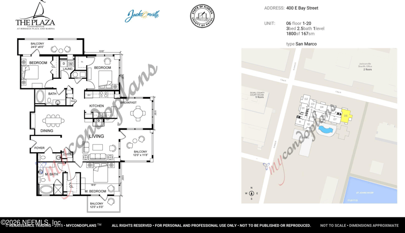 400 Bay St #206, Jacksonville, FL 32202