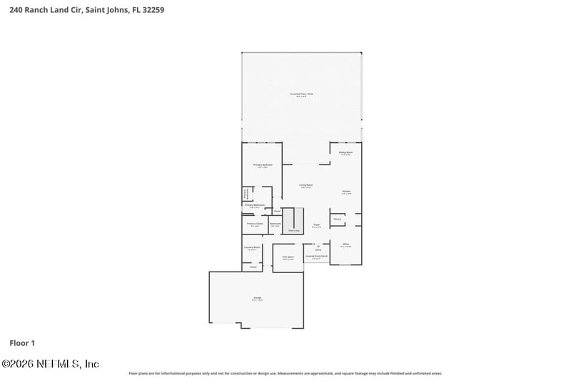 240 Ranch Land Cir, St Johns, FL 32259