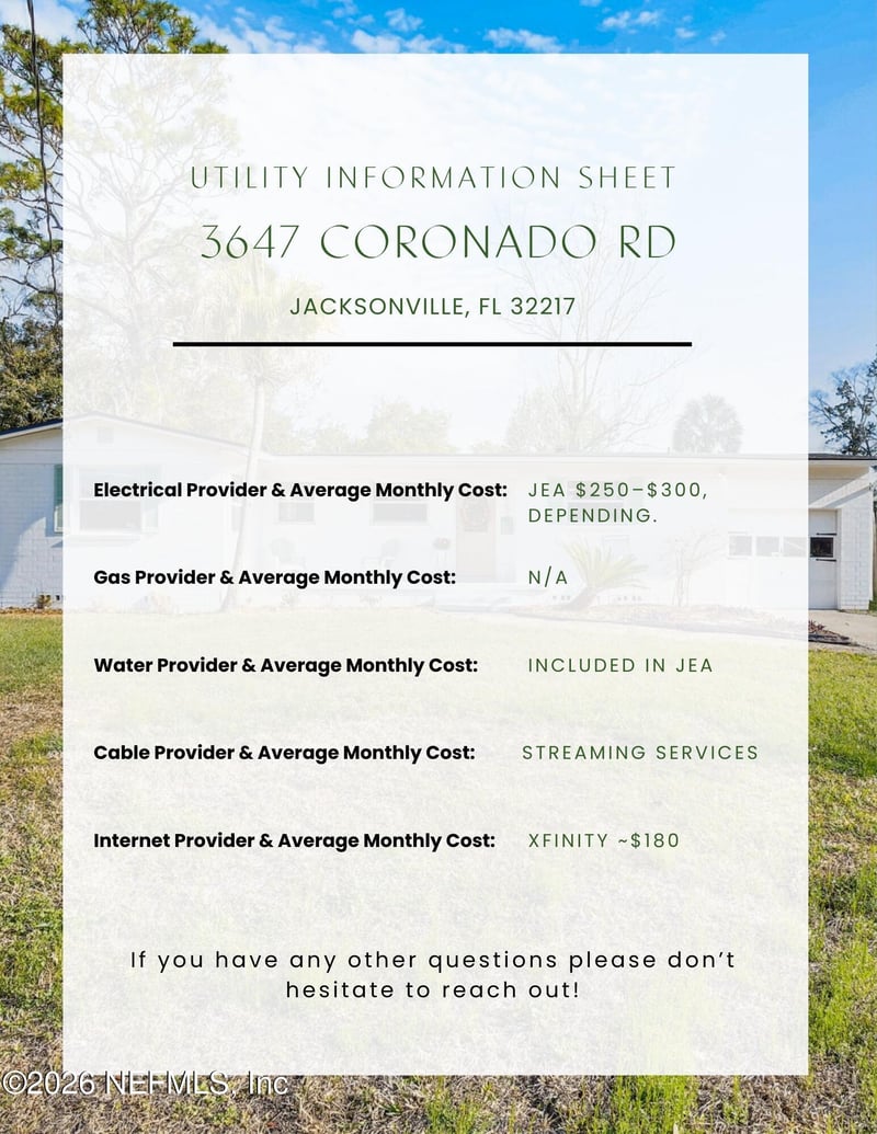 3647 Coronado Rd, Jacksonville, FL 32217