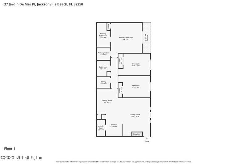 37 Jardin De Mer Pl #37, Jacksonville Beach, FL 32250