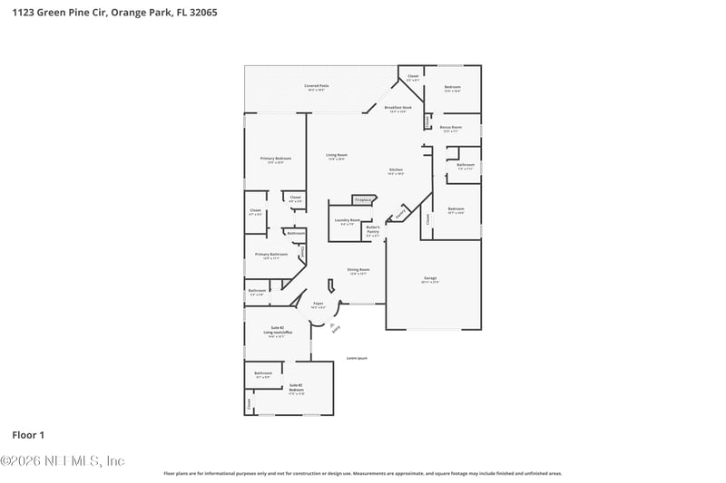 1123 Green Pine Cir, Orange Park, FL 32065