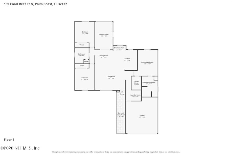 109 Coral Reef Ct, Palm Coast, FL 32137