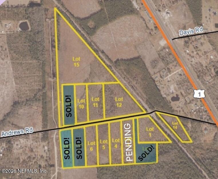 LOT 15 Andrews Rd, Hilliard, FL 32046
