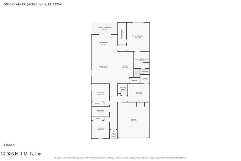 5805 Greta Ct, Jacksonville, FL 32254