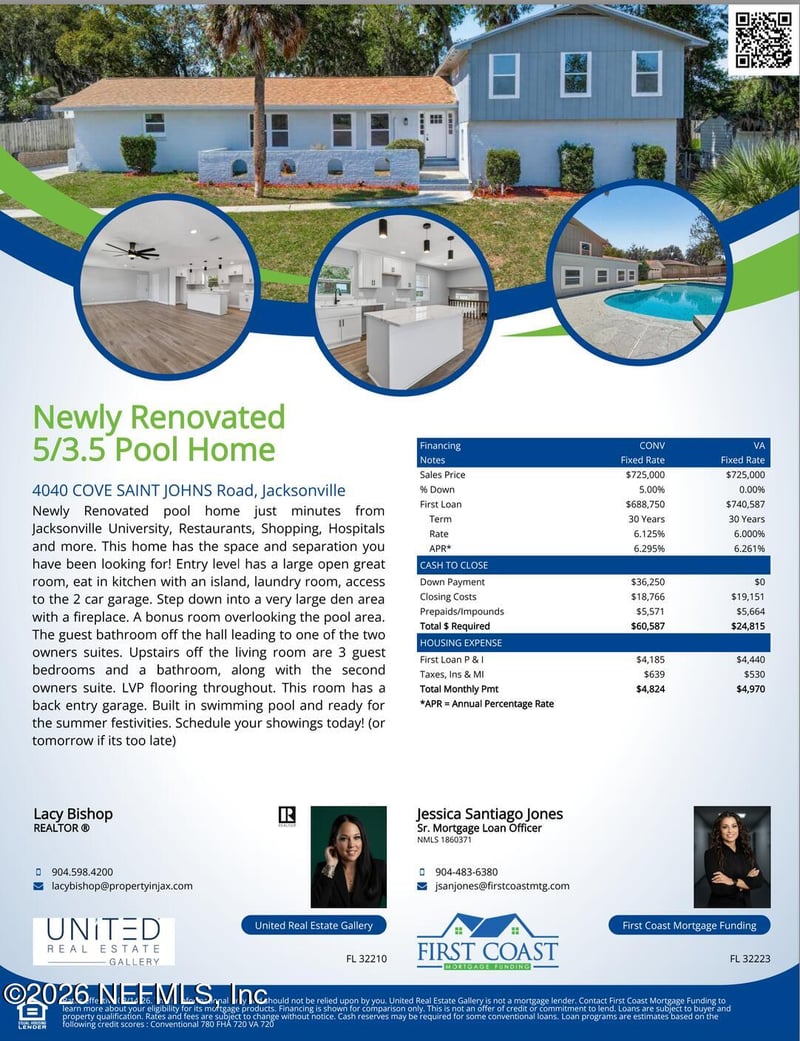 4040 Cove Saint Johns Rd, Jacksonville, FL 32277