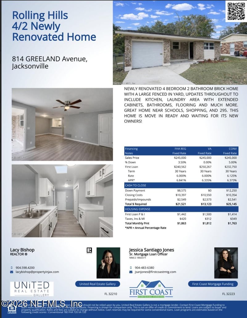 814 Greeland Ave, Jacksonville, FL 32221