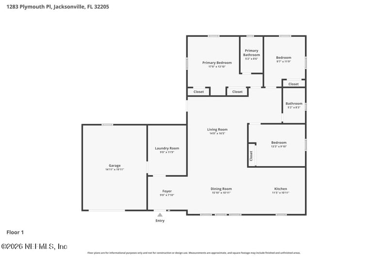 1283 Plymouth Pl, Jacksonville, FL 32205