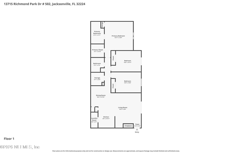 13715 Richmond Park Dr #502, Jacksonville, FL 32224