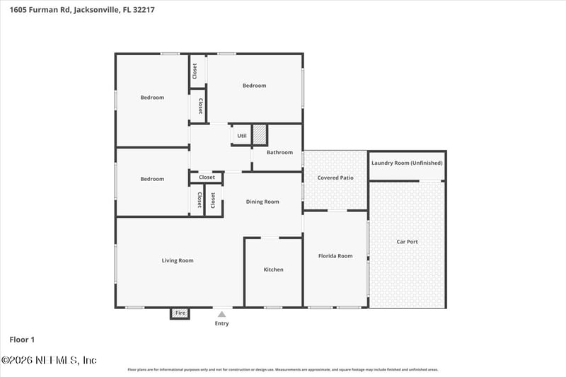 1605 Furman Rd, Jacksonville, FL 32217