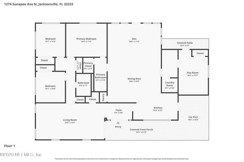 1274 Sunapee Ave, Jacksonville, FL 32233