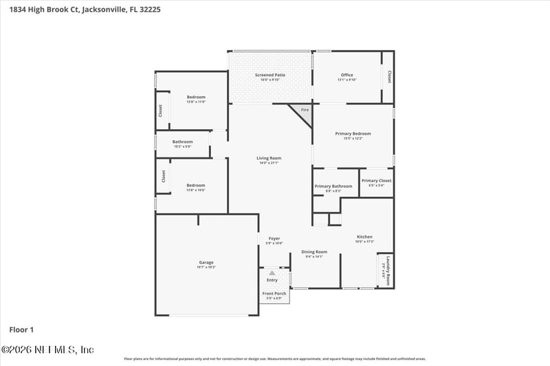 1834 High Brook Ct, Jacksonville, FL 32225