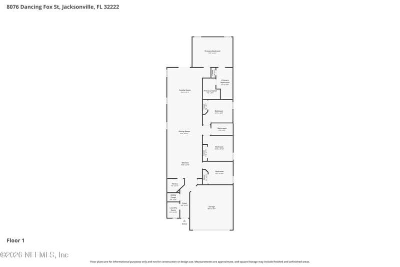 8076 Dancing Fox St, Jacksonville, FL 32222