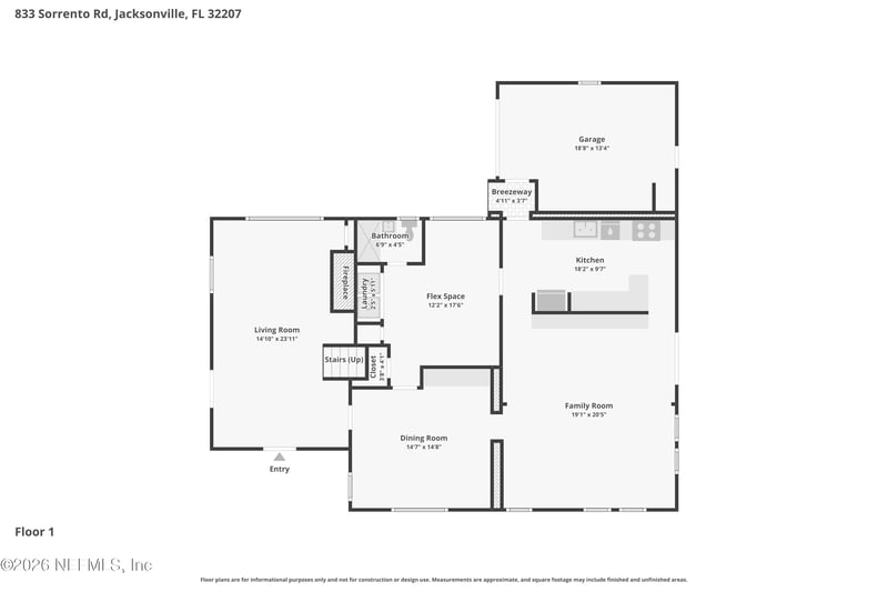 833 Sorrento Rd, Jacksonville, FL 32207