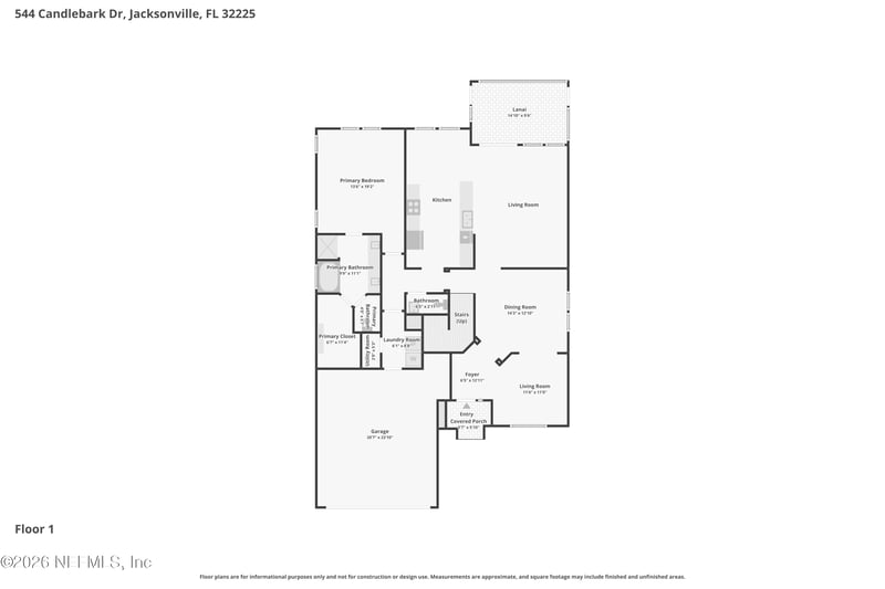 544 Candlebark Dr, Jacksonville, FL 32225