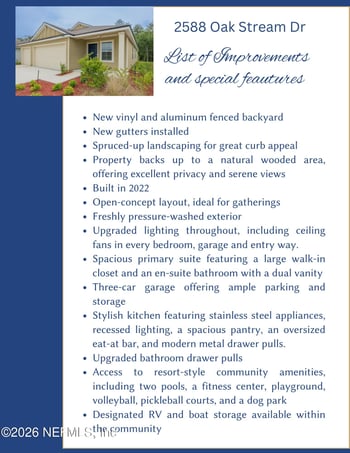 2588 Oak Stream Dr, Green Cove Springs, FL 32043