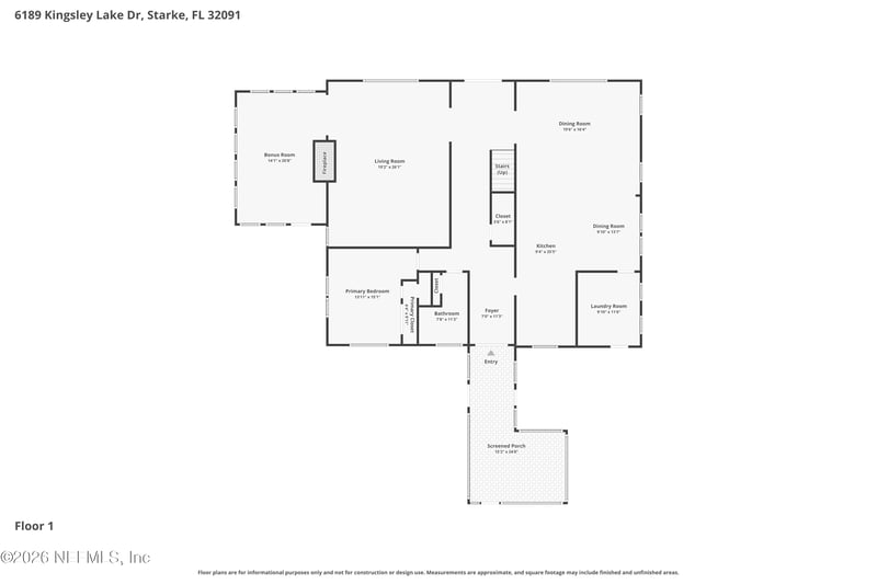 6189 Kingsley Lake Dr, Starke, FL 32091