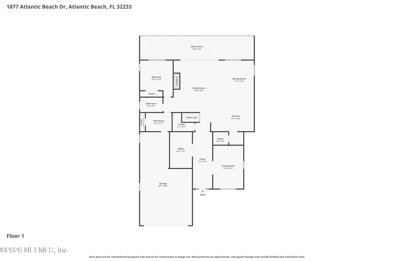 1877 Atlantic Beach Dr, Atlantic Beach, FL 32233