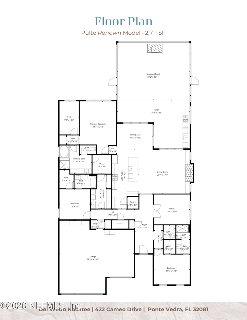 422 Cameo Dr, Ponte Vedra, FL 32081