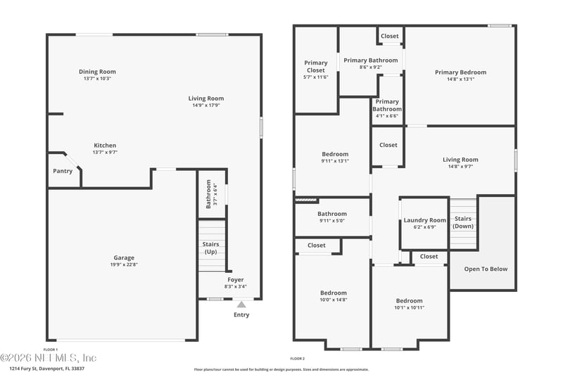 1214 Fury St, Davenport, FL 33837