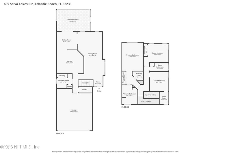 695 Selva Lakes Cir, Atlantic Beach, FL 32233