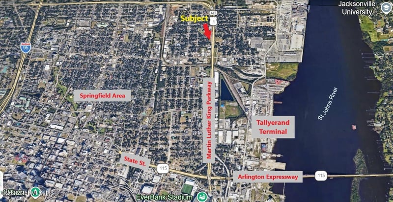 10th St, Jacksonville, FL 32206