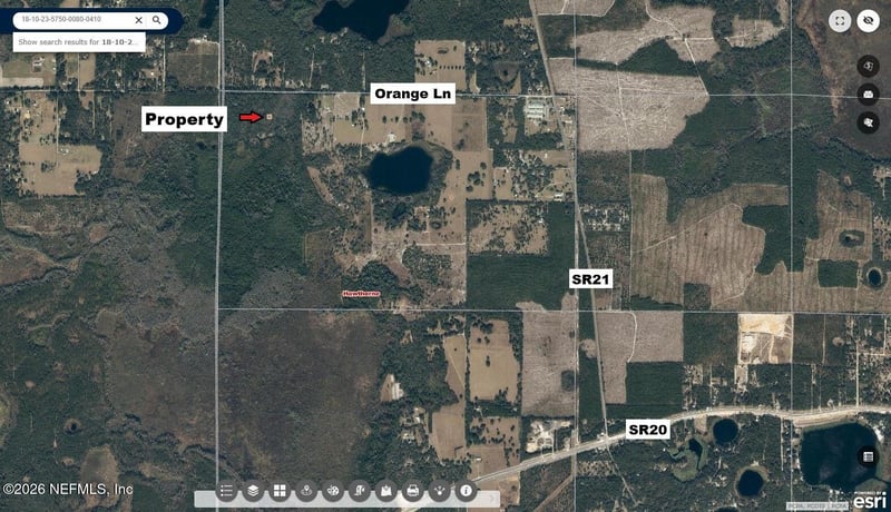 0 Off Orange Lane Approximate, Hawthorne, FL 32640