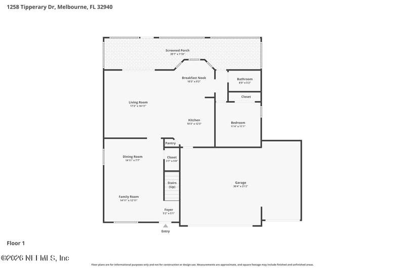 1258 Tipperary Dr, Melbourne, FL 32940