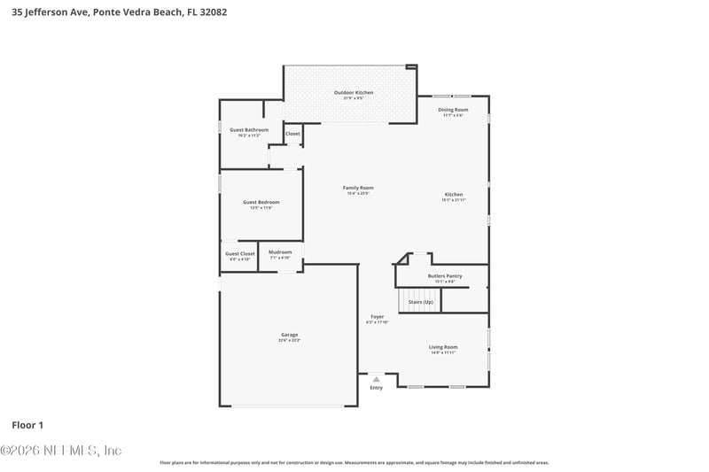 35 Jefferson Ave, Ponte Vedra Beach, FL 32082