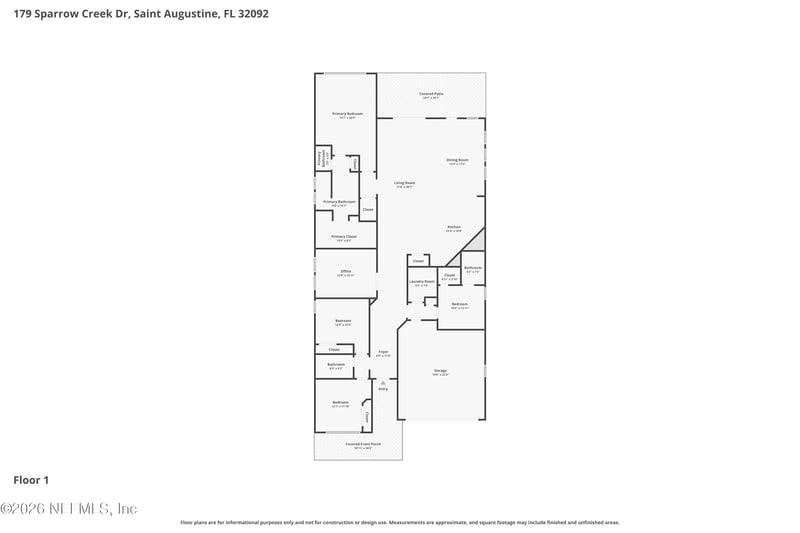179 Sparrow Crk Dr, St Augustine, FL 32092