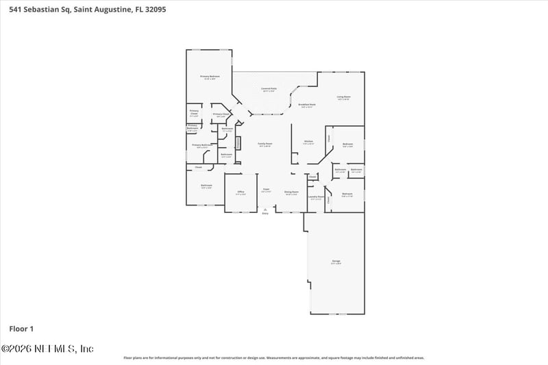 541 Sebastian Sq, St Augustine, FL 32095