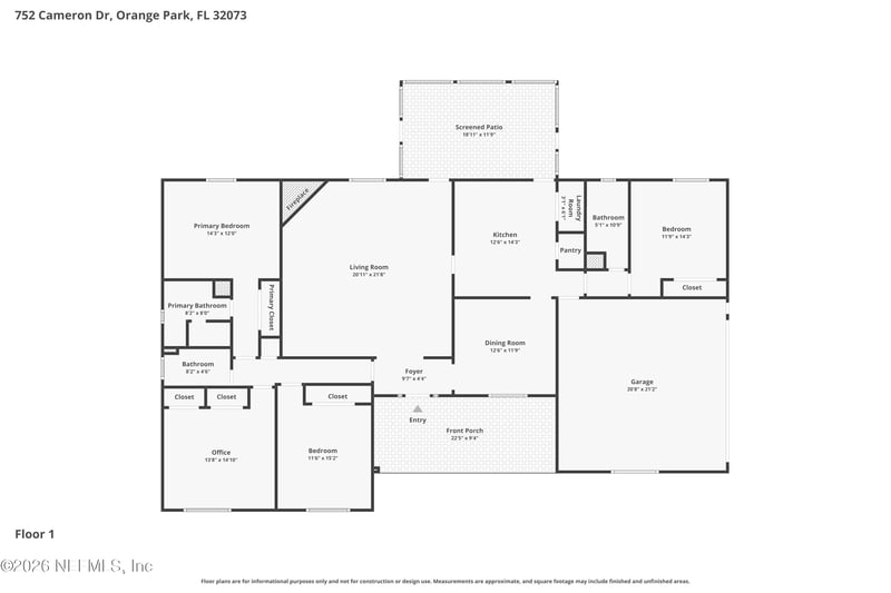 752 Cameron Dr, Orange Park, FL 32073