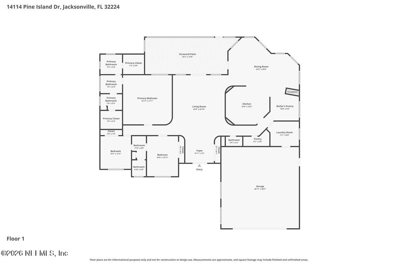 14114 Pine Island Dr, Jacksonville, FL 32224