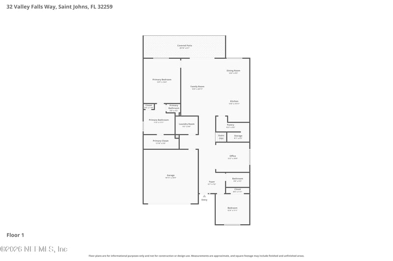 32 Valley Falls Way, St Augustine, FL 32259
