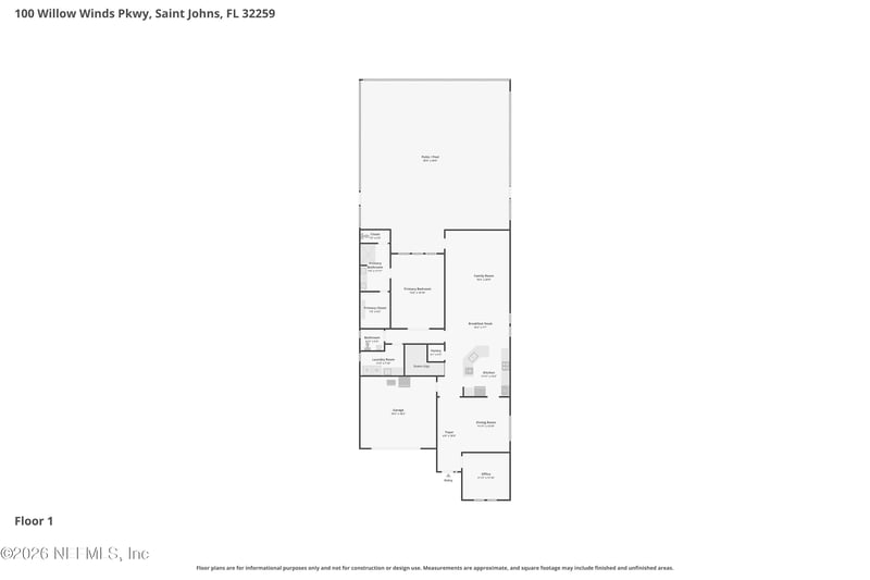 100 Willow Winds Pw, St Johns, FL 32259