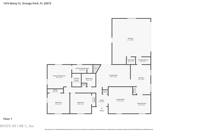 1474 Betty Ct, Orange Park, FL 32073