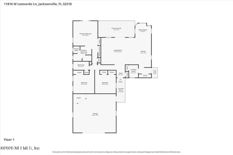 11816 Leonardo Ln, Jacksonville, FL 32218