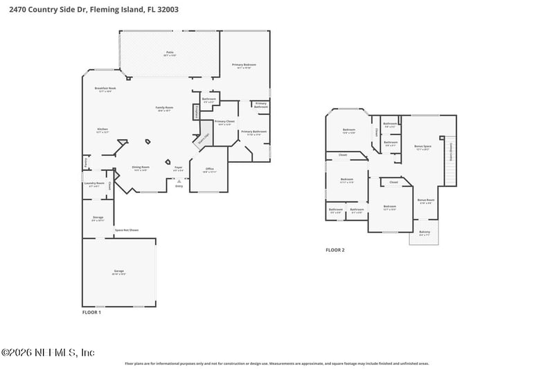 2470 Country Side Dr, Fleming Island, FL 32003