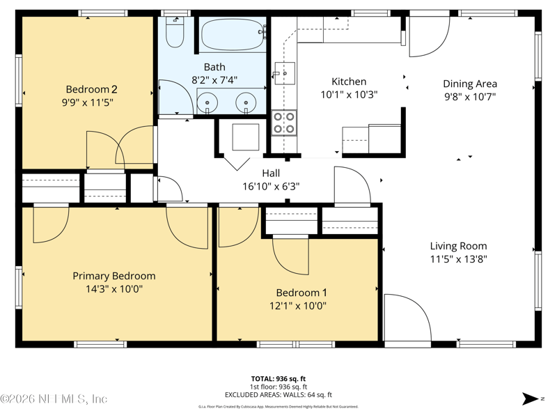 1332 Placid Pl, Jacksonville, FL 32205