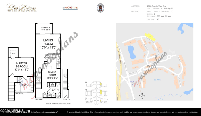 4020 Grand Vista Blvd #22-124, St Augustine, FL 32084