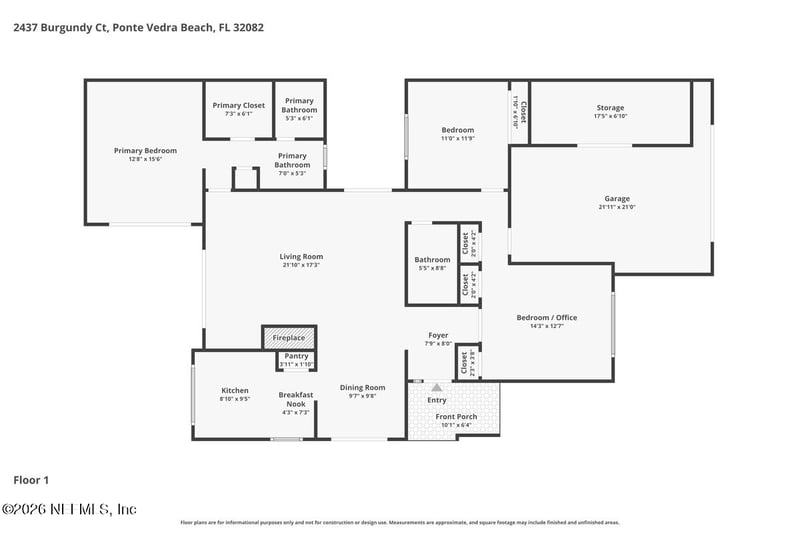 2437 Burgundy Ct, Ponte Vedra Beach, FL 32082