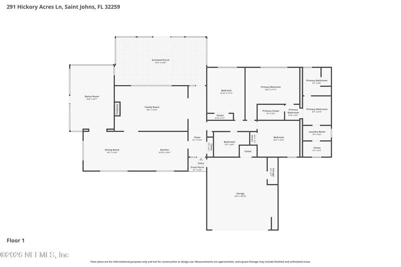 291 Hickory Acres Ln, St Johns, FL 32259